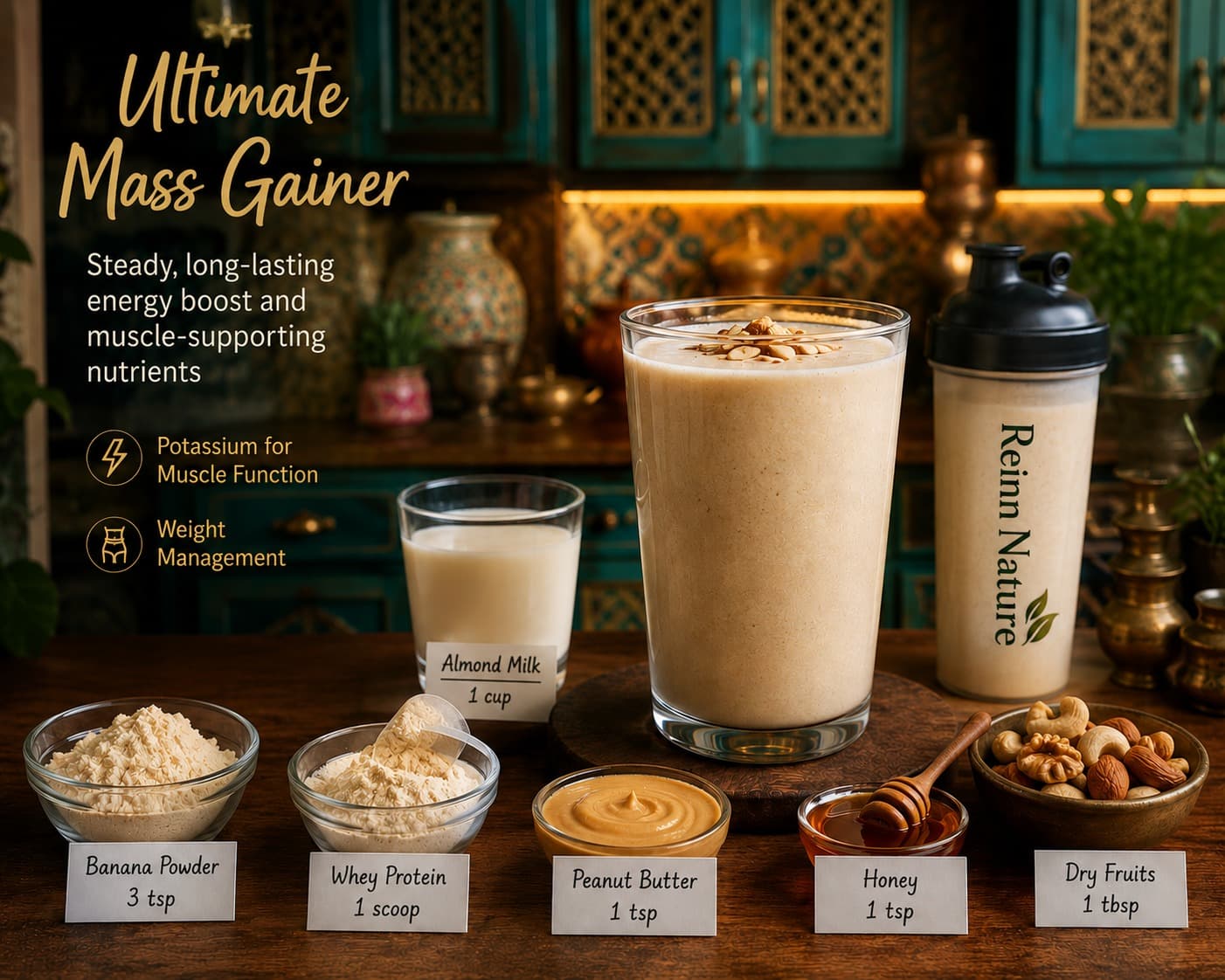 Banana Powder Mass Gainer